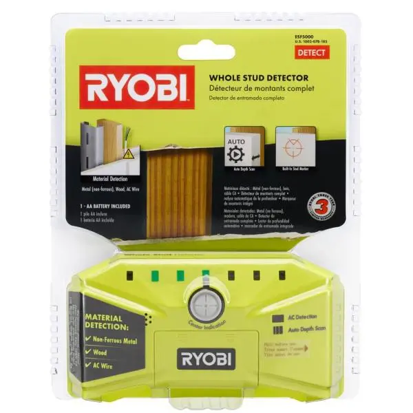 Ryobi Whole-Stud Wall Scanner – Box Damaged 1