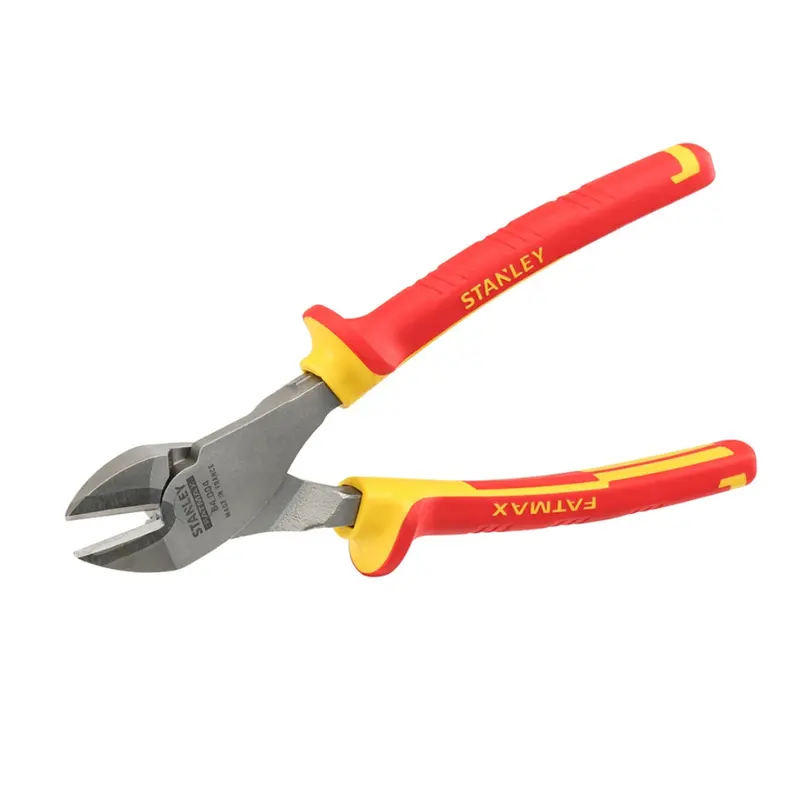 Stanley Fatmax Vde-Certified Side Cutting Plier – 190Mm, Electrician-Safe 1