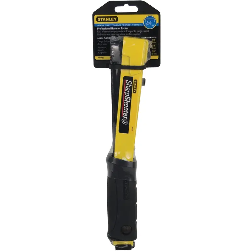 Stanley Sharpshooter Pht150C Heavy-Duty Hammer Tacker For Staples And Fasteners 1