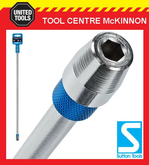 Sutton Speedbor 450 Mm Quick-Change Spade Bit Extension – 1/4" Hex Shank 1