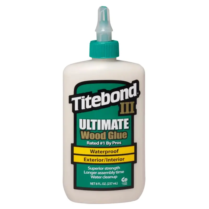 Titebom Iii Ultimate Wood Glue – 8 Oz (237 Ml) Fast-Setting Formula 1