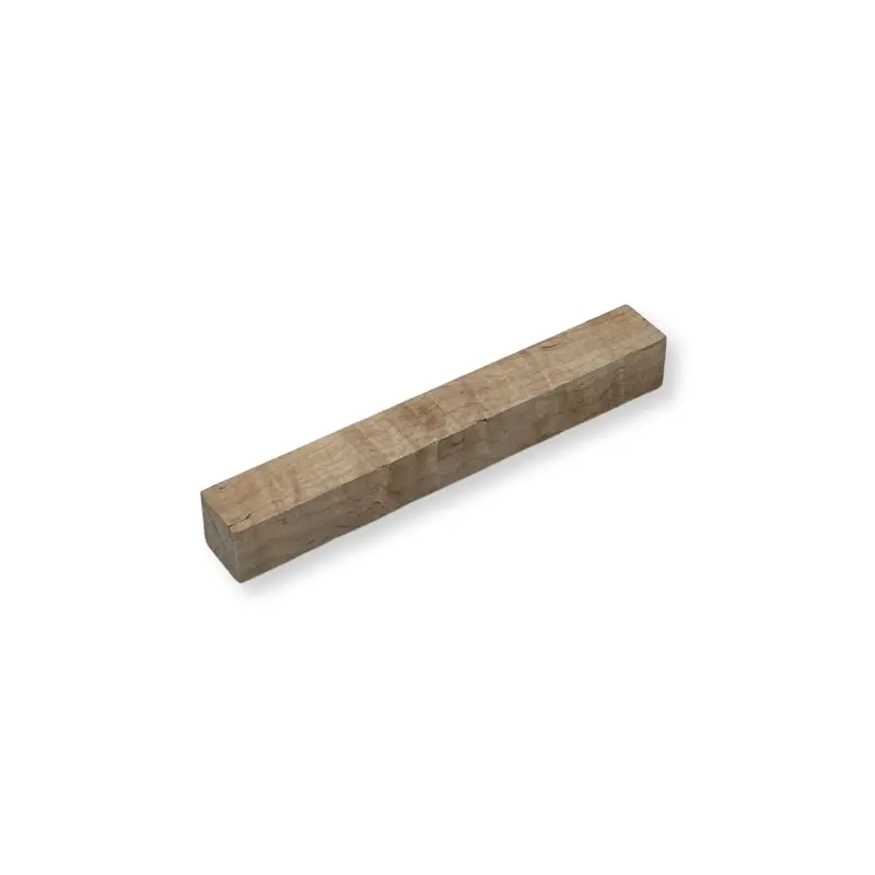 Toolcraft Flame Maple Pen Blank – 20×20×150Mm Strikingly Figured Wood Blank 1