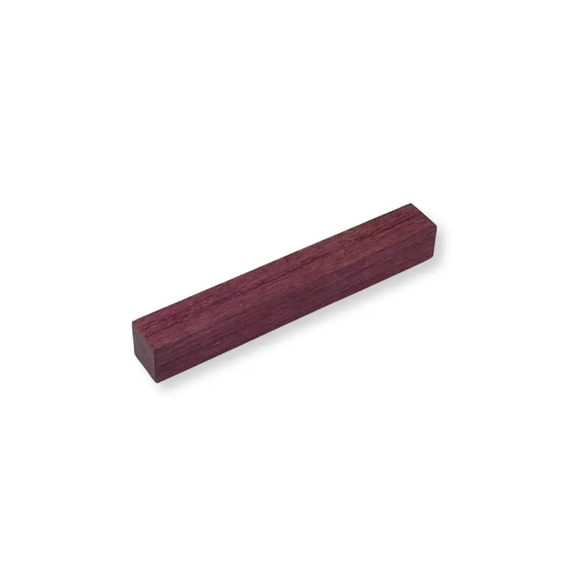 Toolcraft Purple Heart Pen Blank – 20×20×150Mm Vibrant Exotic Wood Blank 1