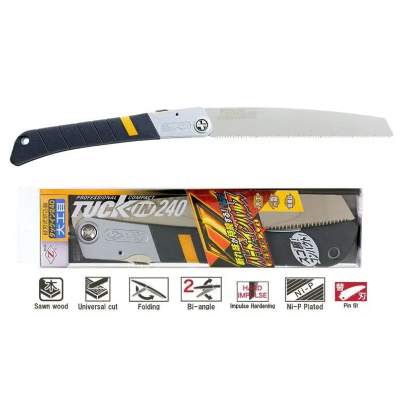 Topman Zetsaw Tuck-In Carpentry Saw – 240Mm Precision Blade For Flush Cuts 1