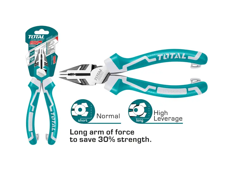 Total Cr-V Combination Pliers – 180Mm (7 Inch) For Heavy-Duty Use 1