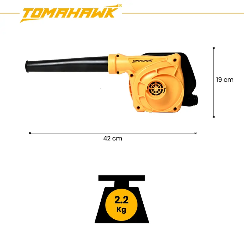 Vbp-9650 Variable-Speed Electric Blower — 850W High-Airflow Garden & Workshop Tool 1