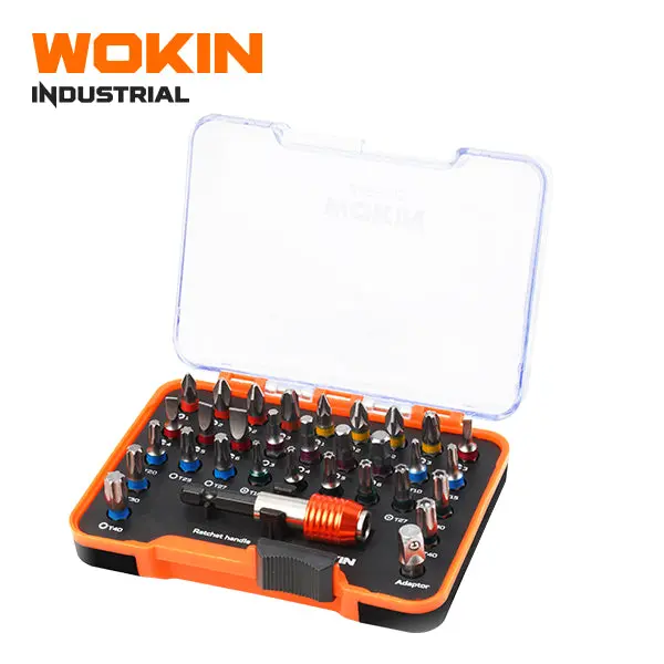 Wokin 32-Piece Color-Coded Screwdriver Bit Set For Quick Identification 1
