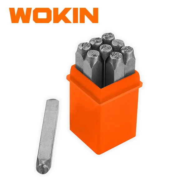 Wokin 9-Piece 3Mm Number Punch Set – Compact & Accurate Marking Kit 1