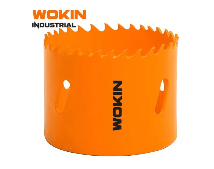 Wokin Bi-Metal Hole Saw – 3" Diameter, Compact Cutting Tool 1