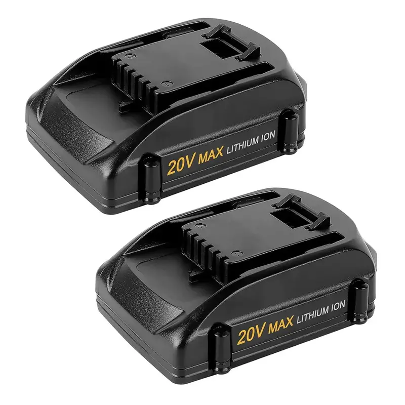 Worx 20V Max Wa3520 6.0Ah Li-Ion Battery Replacement – 2-Pack 1