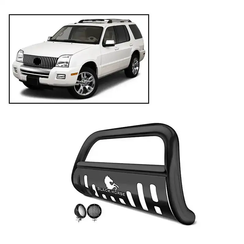 Black Horse Off-Road Steel Skid Plate – Front Oil Pan Protection Kit 1