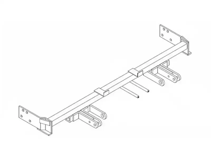 Blue Ox Bx2706 Tow Bar Base Plate – Includes Standard Mounting Tabs, 2-Ton Rating 1