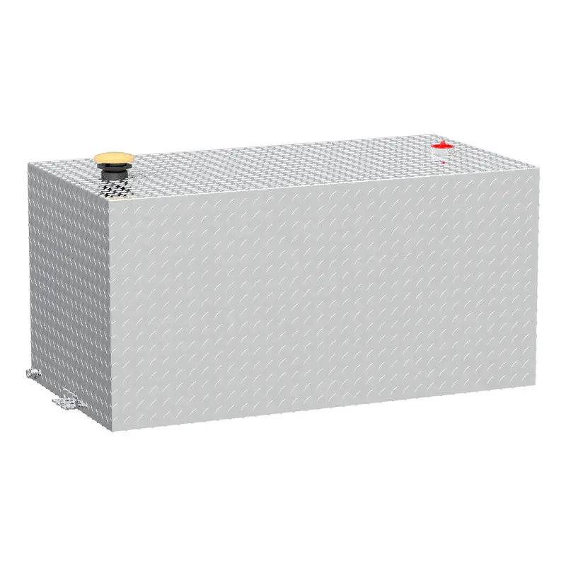 Uws Transfer Tank – 100-Gallon Rectangular Aluminum Fuel Tank (Model Tt-100-Rt-T-P) 1